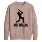 Australia Womens Outline Women Cricket Sweatshirt - T20 Womens World Cup Sweatshirt Australia