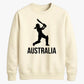 Australia Womens Outline Women Cricket Sweatshirt - T20 Womens World Cup Sweatshirt Australia