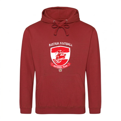 Austria Football National Team Printed Unisex Hoodie