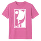 Abstract Line Art Face Silhouette Graphic Unisex T-Shirt
