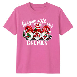 Charming festive gnomies graphic Christmas Unisex T-Shirt