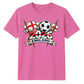 England 2026 Flags Football Unisex T-Shirt