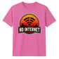 Retro Desert Sunset No Internet Graphic Unisex T-Shirt