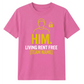 Personalise Rent Free Football Tournament Unisex T-Shirt