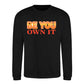 Be You Own It Bold Rainbow Pride Month Unisex Sweatshirt