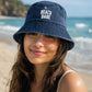 Beach Babe Washed Cotton Vintage Summer Adult Hat