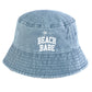 Beach Babe Washed Cotton Vintage Summer Adult Hat
