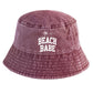 Beach Babe Washed Cotton Vintage Summer Adult Hat