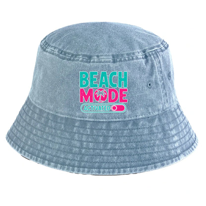 Beach Mode Activated Vintage Summer Adult Hat
