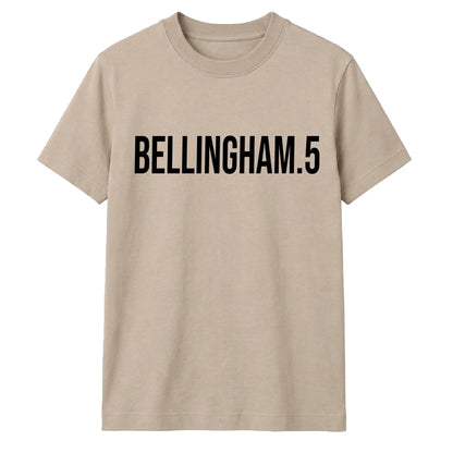 Bellingham 5 The Future Football Printed Unisex T-Shirt