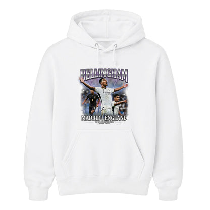 Bellingham Madrid England FiFa Printed Unisex Hoodie - Fifa Word Cup 2026