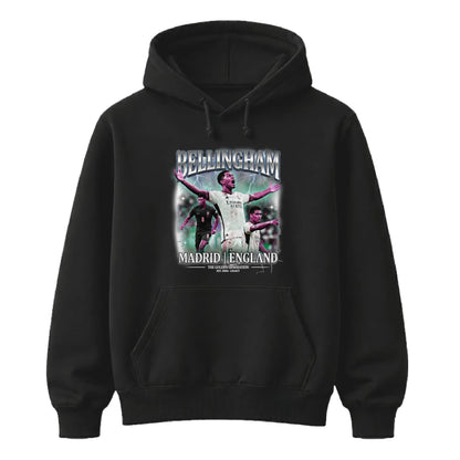 Bellingham Madrid England FiFa Printed Unisex Hoodie - Fifa Word Cup 2026