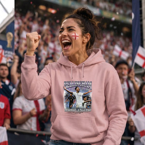 Bellingham Madrid England FiFa Printed Unisex Hoodie - Fifa Word Cup 2026