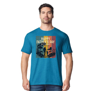 Best Dad Ever Happy Father's Day Printed Unisex T-Shirt