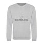 Best Mum Ever Mothers Day Printed Unisex Sweatshirt