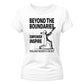 Beyond The Boundaries Women Cricket Printed Ladies Fit T-Shirt - England Cricket 2026 Tee Shirt
