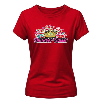 15 Year Old Girl Gift Ideas Birthday Queen Ladies Fit T-Shirt