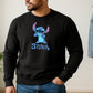 Stitch Sweatshirt, Cozy Pullover with Cute Lilo & Stitch Graphic Jumper, Classic Fit for Women & Men M8404