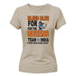 India T20 Women's World Cup Bleed Blue India Women's Cricket Printed Ladies Fit T-Shirt