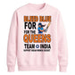 Indian Cricket T20 World Cup 2026 Indian Team 2026 Bleed Blue Queens India Women Cricket Printed Unisex Sweatshirt