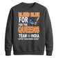 Indian Cricket T20 World Cup 2026 Indian Team 2026 Bleed Blue Queens India Women Cricket Printed Unisex Sweatshirt