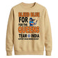 Indian Cricket T20 World Cup 2026 Indian Team 2026 Bleed Blue Queens India Women Cricket Printed Unisex Sweatshirt