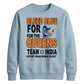 Indian Cricket T20 World Cup 2026 Indian Team 2026 Bleed Blue Queens India Women Cricket Printed Unisex Sweatshirt