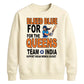 Indian Cricket T20 World Cup 2026 Indian Team 2026 Bleed Blue Queens India Women Cricket Printed Unisex Sweatshirt