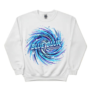 Blue Blur Speed Freak Pullover Printed Sweatshirt