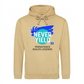 Bold Never Yield Persistence Quote Graphic Unisex Hoodie