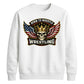 Born To Wrestle Skull Graphic Wrestling Unisex Sweatshirt