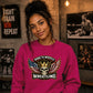 Born To Wrestle Skull Graphic Wrestling Unisex Sweatshirt