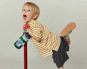 Stitch Back To School Water Bottle For Kids, Cute Stitch Design Drinkware, Safe, Durable & Great For School Lunch M8477