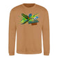 Brazil 2026 Tropical Macaw Football Unisex Sweatshirt