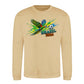 Brazil 2026 Tropical Macaw Football Unisex Sweatshirt
