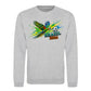 Brazil 2026 Tropical Macaw Football Unisex Sweatshirt