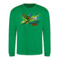 Brazil 2026 Tropical Macaw Football Unisex Sweatshirt