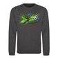 Brazil 2026 Tropical Macaw Football Unisex Sweatshirt