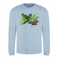 Brazil 2026 Tropical Macaw Football Unisex Sweatshirt