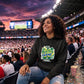 Brazil The Beautiful Game Football Printed Unisex Hoodie