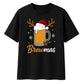 Brewmas Beer Glass Christmas Oversized T-Shirt