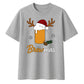 Brewmas Beer Glass Christmas Oversized T-Shirt