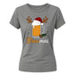 Brewmas Beer Lover Christmas Ladies T-Shirt