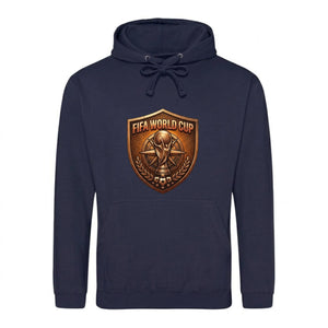 Bronze Crest Graphic FIFA World Cup Printed Unisex Hoodie