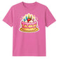 Cake Graphic Birthday Unisex T-Shirt
