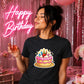 Cake Graphic Birthday Unisex T-Shirt