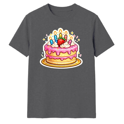 Cake Graphic Birthday Unisex T-Shirt