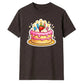 Cake Graphic Birthday Unisex T-Shirt