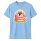 Cake Graphic Birthday Unisex T-Shirt