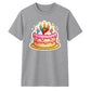 Cake Graphic Birthday Unisex T-Shirt